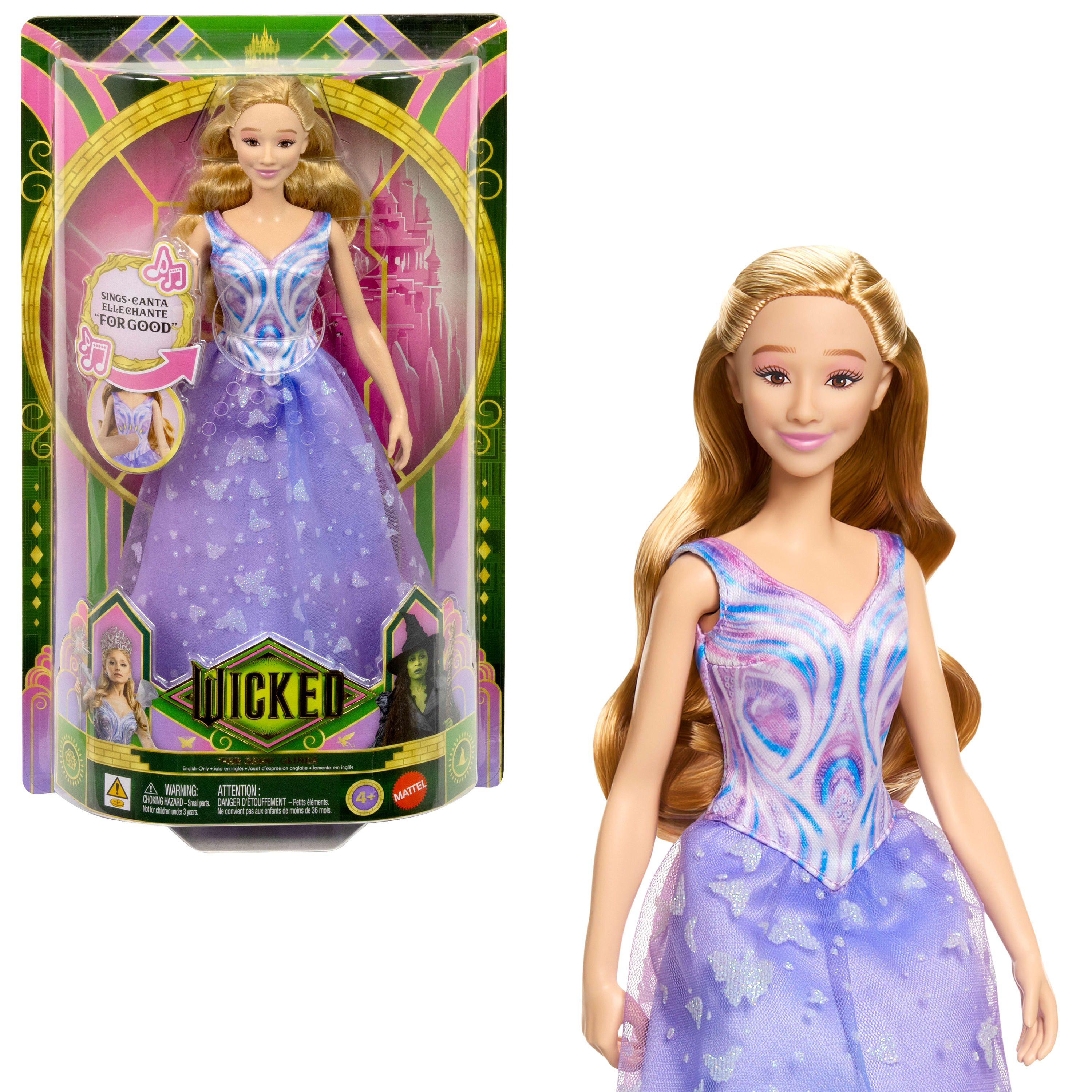 Mattel WICKED FOR GOOD GLINDA SINGING DOLL - Fashion Doll - Multicolour