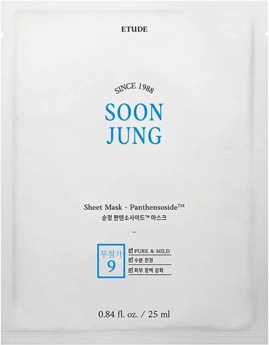 Etude House Soon Jung Panthensoside Sheetmask (5 stuks)