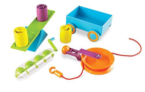 Learning Resources LER2824 STEM-Simple Machines Activiteitenet, Multi gekleurd