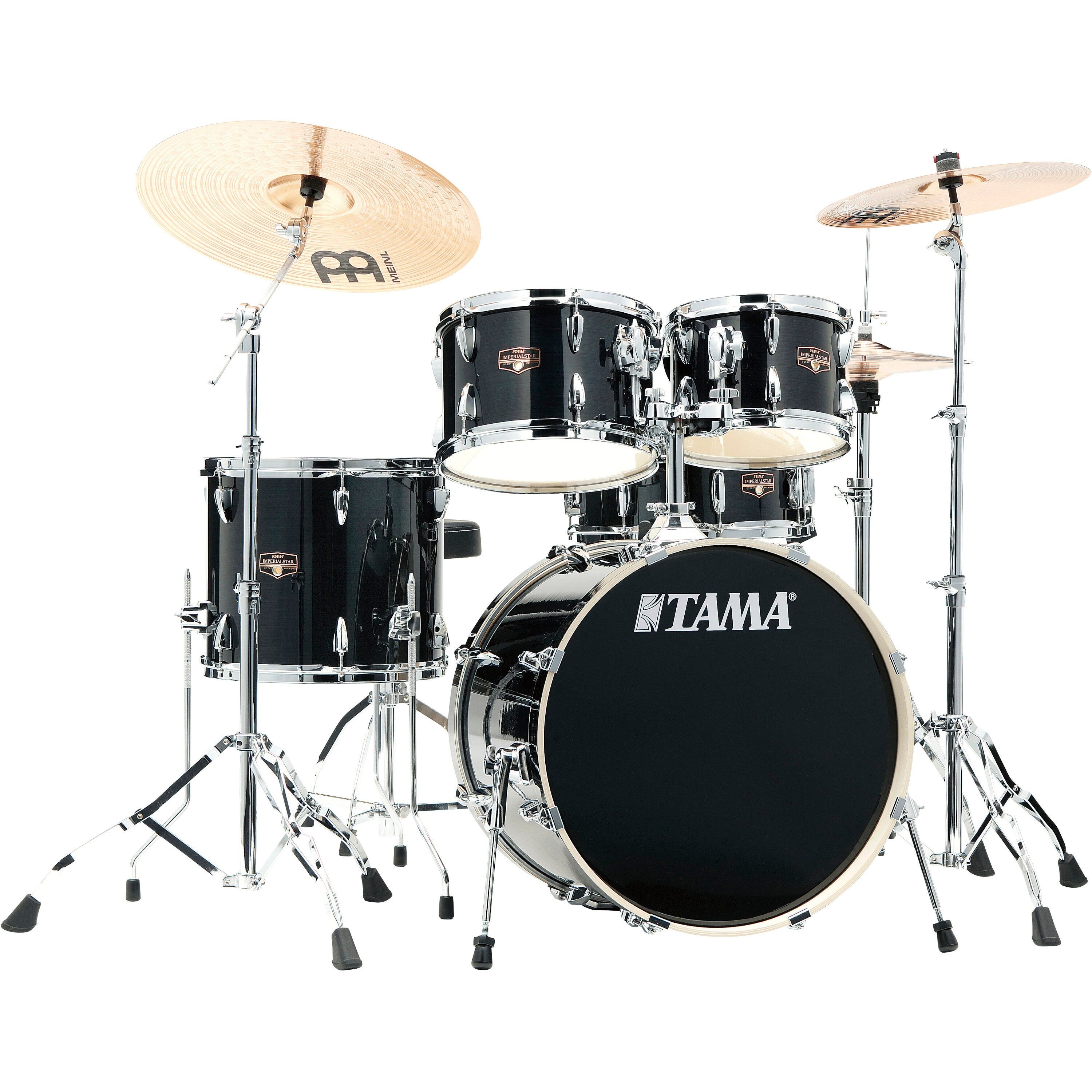 Tama IP50H6W-HBK Imperialstar 5-delige drumkit Hairline Black