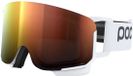 POC Nexal Wide Fit Skibril Wit Partly Sunny Orange/CAT2