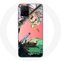 Maniacase Etui voor Vivo Y21s 2021 / Y21 2021 Yamato Et Zoro One Piece Anime Poster