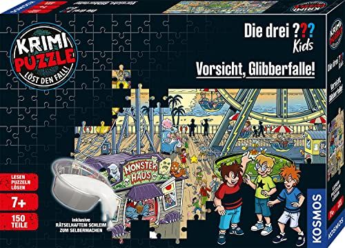 Kosmos Krimi-Puzzle: Die drei ??? Kids - Vorsicht, Glibberfalle!: Spiel