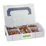 WAGO Verbindingsklemmenset 887-851 | 230-delig, met verschillende verbindingsklemmen uit de serie 221 voor alle soorten ladders, in praktische L-Boxx Mini