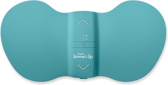 Beurer EM 55 Menstrual Relax+ - Menstruatie &amp; endometriose pijnverlichting - TENS en Warmte 43&#176;C - Menstruatie warmteband - Groot oppervlak - Automatische uitschakeling – Oplaadbare accu - Incl. 4 gelpads/opbergtas/USB-kabel - 5 Jaar garantie