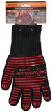 Ove' Glove Bbq Grillhandschoen - Hittebestendig Tot 250°c - Aramide - Lange Manchet - Links- en Rechtshandig - Zwart/rood