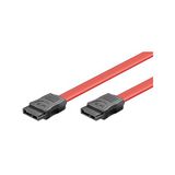 Wentronic HDD S-ATA kabel 1,5 GBs/3 GBs (S-ATA L-type op L-type) 0,5 m rood