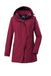 G.I.G.A. DX dames Softshell parka met afritsbare capuchon GW 36 WMN SFTSHLL PRK, bordeaux, 42