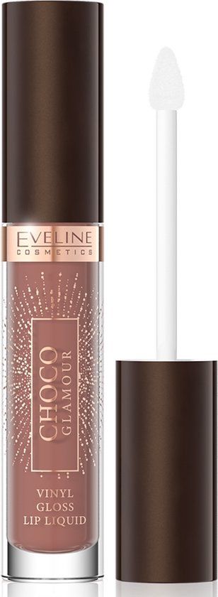 Choco Glamour Liquid Lipstick - Glossy Lips Effect 01 - 4.5ml
