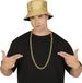 Fiestas Guirca Rapper/gangster verkleed vissershoedje - goud
