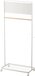 Yamazaki Kinder Kledingrek Tower - met paneel - op wieltjes - wit