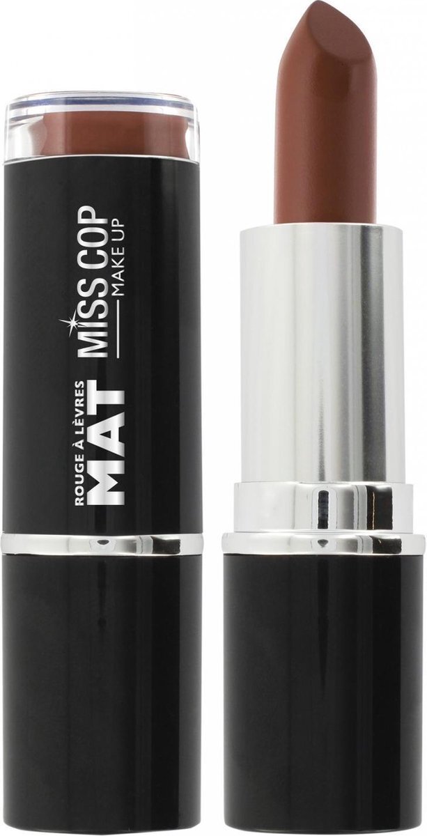 miss cop Matte Lipstick 10 CrÃ¨me de marron