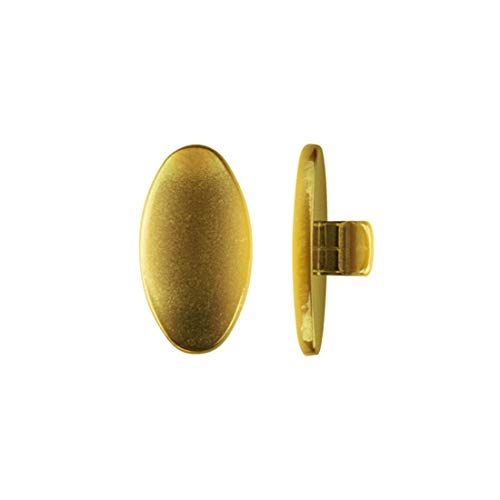 SPORTS WORLD VISION Titanium lenzenvloeistof neusbeschermers (goud) 13mm symmetrisch 1 paar