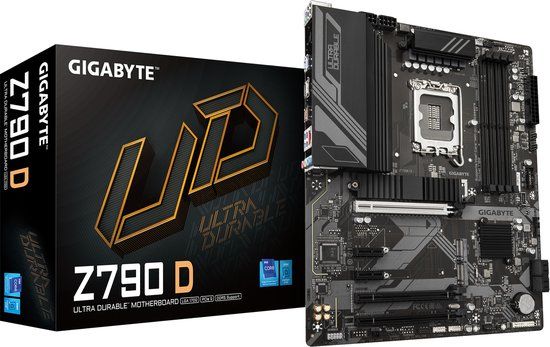 GIGABYTE Z790 D - Moederbord - ATX - Socket 1700 - Intel Z790 Express - DDR5