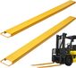 VEVOR Set van 2 Vorkverlengingen Tandverlenging van 2130 mm Laadvermogen van 1,815 Ton Vorktanden Q235 Koolstofstaal Eendelig Ontwerp Palletvorkverlenging Compatibel met Vorken van 106 mm