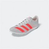 ADIDAS KJ5530 ALLROUNDSTAR J sportieve schoen, wit met fluorescerend roze, maat 35