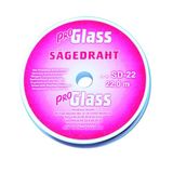 SD-22 PROGLASS SD-zaagdraad, Ø 0,80 mm, kunststof spoel 22 m SD-22