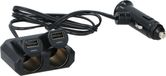 Dunlop Prise multiple - 12 et 24 V - 2 x USB