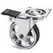 Sotech Meubelwiel Bobby Ø 75 mm aluminium wiel met rem