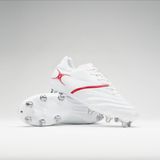 Gilbert chaussures de rugby Sidestep X20 Power 8S - taille 8 - blanc rouge