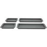 SILVERCREST Set de moules en silicone / Set de tapis de cuisson en silicone, 3 ou 4 pièces. (Set de tapis de cuisson de 4)