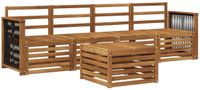 vidaXL - Buiten - bank - set - 5 - st - Naturel - Massief - Acacia - Hout
