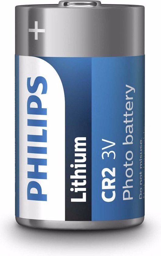 Philips CR2/01B Lithium Battery - 1 Pack