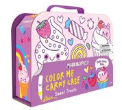 Markerific Jr. Sweet Treats: Color Me Carry Case with coloring book, stickers, markers and pencil case!