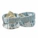 LOBERON Mand set van 2 Emilie blauw/crème