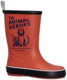 Rouchette Baby regenlaarzen Animal Heroes oranje maat 27