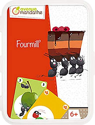 Avenue Mandarine CO182C kaartspel, geschikt voor kinderen vanaf 5 jaar, 1 pak, Fourmi'll