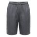 ONLY & SONS loose fit casual short met linnen - grijs