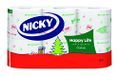 Nicky Happy Life Kersttoiletpapier, 42 rollen