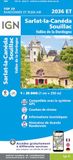 2036ET TOP 25 - Sarlat-la-Canéda / Souillac / Vallée de la Dordogne Kaartendeck