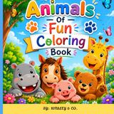 Animals Of Fun Coloring Book
