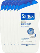 Sanex 6x Douchegel Dermo Protector Voordeelverpakking - 250ML