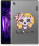 B2Ctelecom Tablet BackCover Lenovo Tab M10 HD (2de generatie) Boho Skull