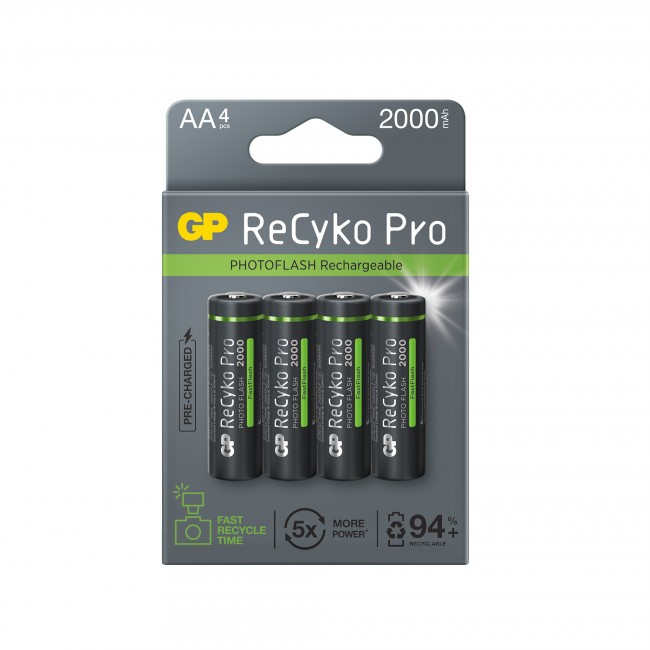 GP Batteries ReCyko Photoflash