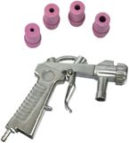 GEKO Zandstraalpistool - Aluminium - Inclusief 4 keramische mondstukken - 4-7 mm