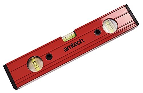 Amtech P4455 12-inch geribbeld Spirit Level