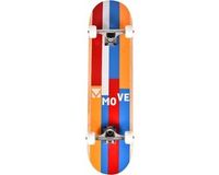 Move Skateboard - Move Stripes Red 31