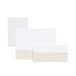 Cambrass Literie 800 x 1200 cm Coton Beige 3 Pièces