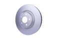 HELLA 8DD 355 127-921 Remschijf - High carbon - Gecoat