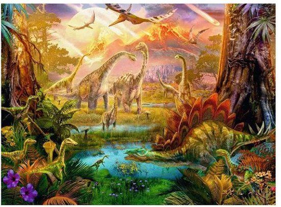 Ravensburger Dinosaurus Legpuzzel - 500 Stukjes
