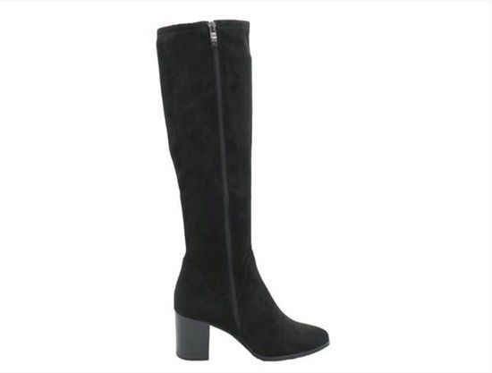 Caprice Zwarte Stretch Laarzen Dames