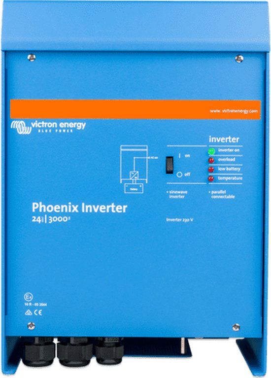 Victron Phoenix Omvormer Compact 24V/3000W - 230V - Aluminium