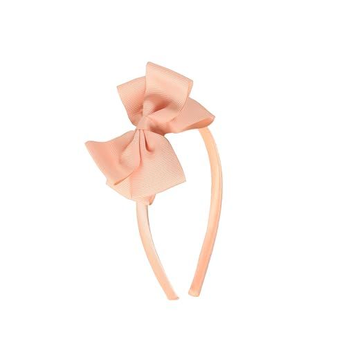 Alice Band Lizzy Bow (creamy peach)