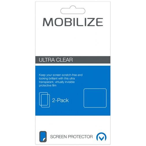 Mobilize Plastic Clear Screenprotector Samsung Galaxy A42 5G 2-pack
