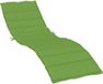 vidaXL Coussin de lit 200x50x4 cm tissu chiné vert