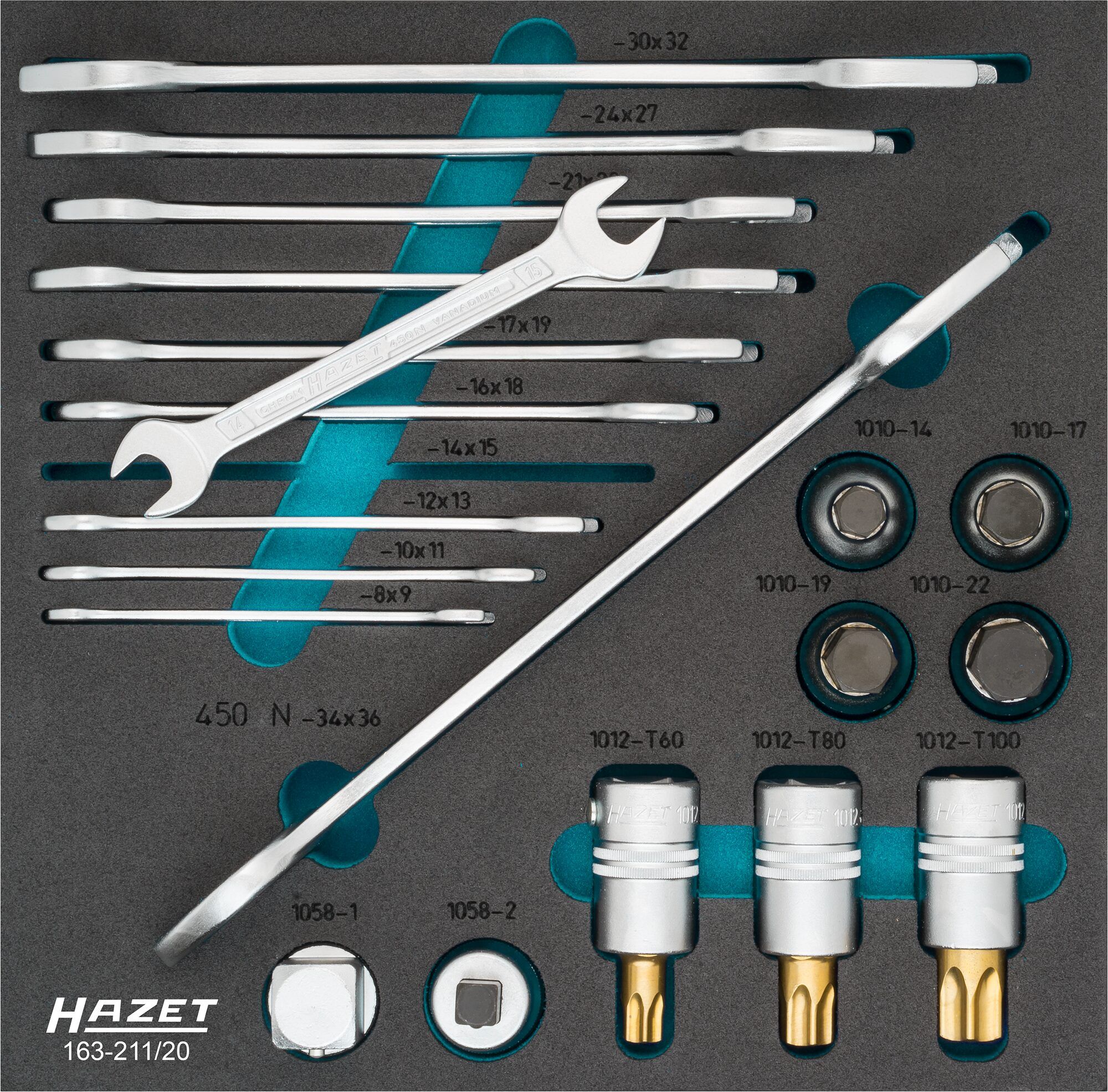 HAZET 163-211/20 Gereedschapsset